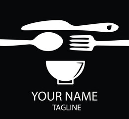 Restsurant simple vector design icon