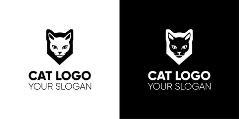 black and white cats