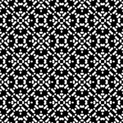 Abstract Shapes. Abstract Background Design. Vector Seamless Black and White Pattern.Simple repeat pattern design.
