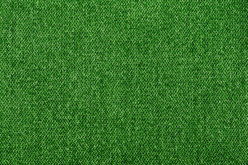 green color jeans texture, factory fabric on white background
