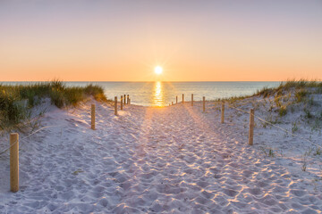 Sonnenuntergang an der Ostsee