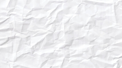 White paper wrinkled texture abstract background.