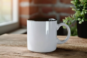 Mockup of blank Bella canvas Mug Mockup, White Mug Mockup