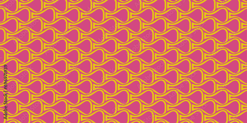 Poster A pinkish yellow pattern of repeating raised shapes creating a uniform texture.