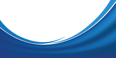 Blue and white business banner background. vector illustrator