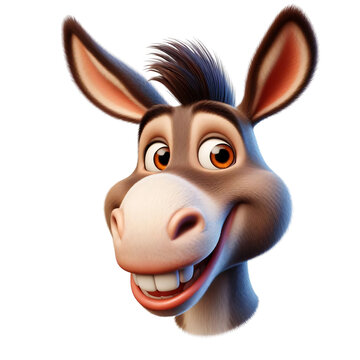Funny Donkey Png Clipart Picture Bundle, animal face clipart of a donkey logo shirt farm life animals