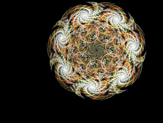 Imaginatory fractal abstract background Image