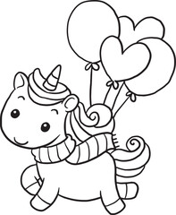 Obraz premium Cute dinosaur cartoon coloring