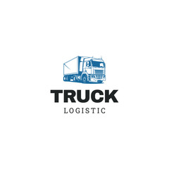 Trucking company logo,logistic logo © keenan