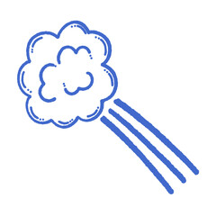 svg action doodle element set