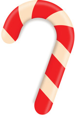 Christmas candy vector