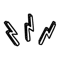 svg black friday doodle element set