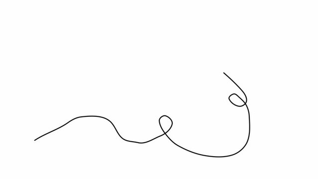 one line butterfly design silhouette illustration hand drawn simple style.