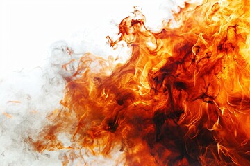 Embers of Havoc: The Screen Engulfed – A Dynamic Display of Spreading Fire and Intense Flames