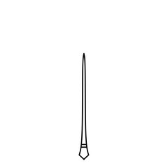 Magic wand line icon