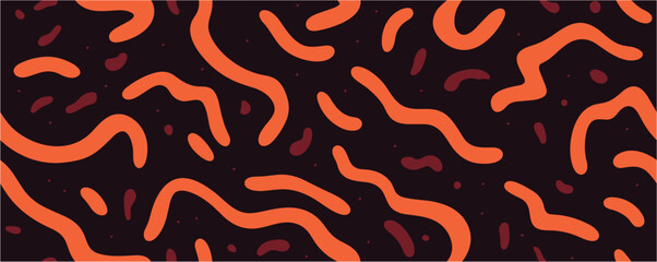 Seamless abstract pattern. Modern stylish texture with smooth natural maze. Abstract liquid pattern tecture vector.