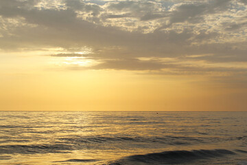 Obraz premium sunset over the sea