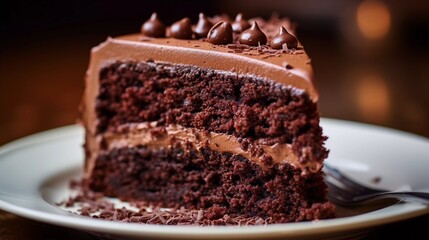 Velvety Chocolate Cake: A Sweet Escapade