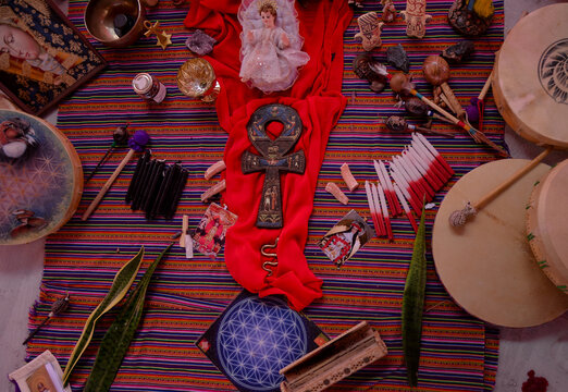 religious temple, Egyptian hieroglyph, religious altar, altar of Isis, Goddess Isis, deities in the religion of Ancient Egypt, religious temple, symbolic objects, spiritual ceremony items