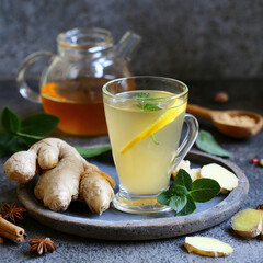 Ginger Tea; healthy drink