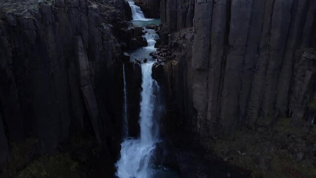 Iceland Kirkjufoss Faxi