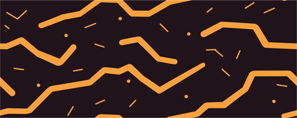 Vector illustration. Abstract psychedelic groovy vector background. Vector repeating texture. Seamless.