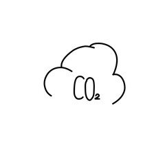 Polution Water And Air Vector Illustration 