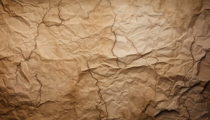 A Weathered Brown Wall with Visible Cracks