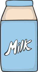 milk illustration liquid