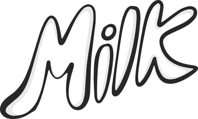 milk illustration liquid