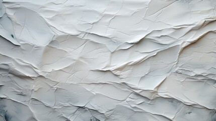 Rough texture in the style of crumpled and torn paper. white grunge background.