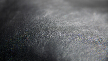 Detailaufnahme einer eleganten Schwarzen Leder-Textur