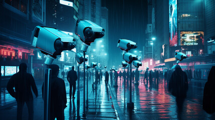 Robotic surveillance systems for public safety