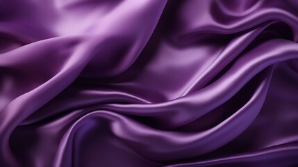 rippled purple satin fabric, shiny luxury purple swirl silky backgrounds.