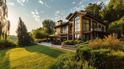 house in the country in modern country estate at lowes house for sale