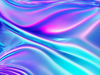 Naklejka premium 3d render abstract picture of colorful light trails crossing twilight sky with fast motion