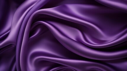 rippled purple satin fabric, shiny luxury purple swirl silky backgrounds.