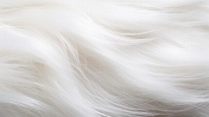 Platinum White Fur Texture Background: Ideal for Elegant Product Showcases, Aesthetic Wallpaper, and Cozy Design Concepts