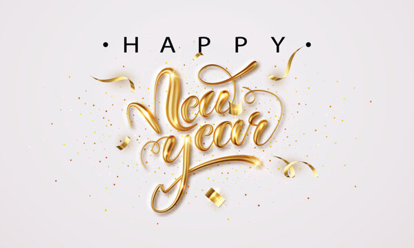 Happy New Year Typography Vector Design. 31 December, Happy New Year font design, Tshirt design