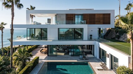 Marbella House Elevated with Minimalist Mediterranean Style