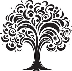 Fototapeta na wymiar Digital Tree logo vector illustration. Digital Tree vector Icon and Sign.