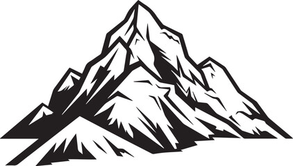 Majestic Mountain logo vector illustration. Majestic Mountain vector Icon and Sign.