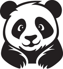 Panda logo vector illustration. Panda vector Icon and Sign.