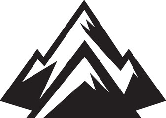 Pixelated Peak logo vector illustration. Pixelated Peak vector Icon and Sign.