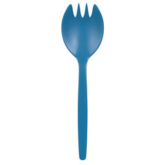 Plastic Spork isolated on transparent background
