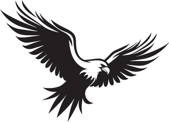 Soaring Eagle logo vector illustration. Soaring Eagle vector Icon and Sign.