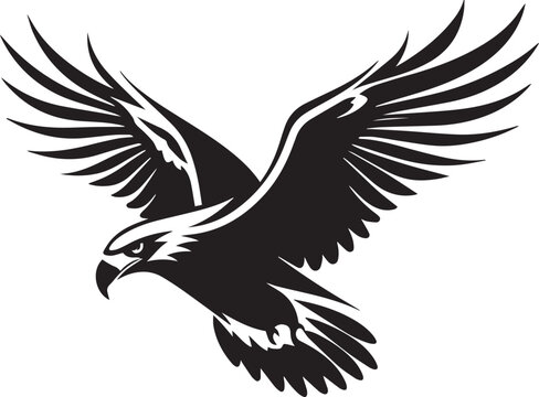 Soaring Eagle logo vector illustration. Soaring Eagle vector Icon and Sign.