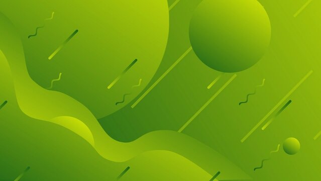 Modern Animated Spheres and Lines Background (Looping)