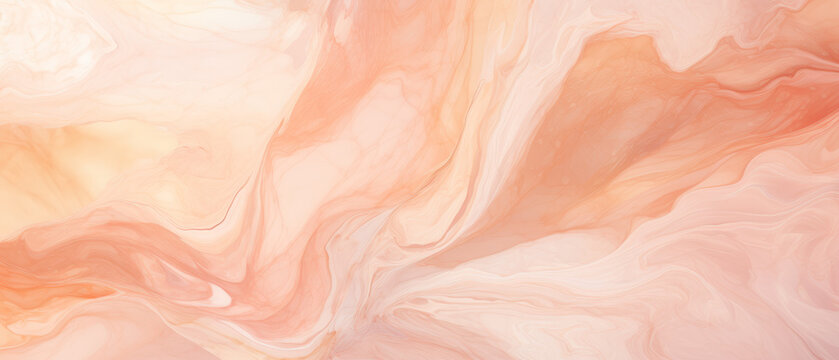 Abstract peach fuzz color marble	