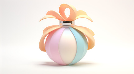 Elegant Soft Pop Style Perfume Bottle